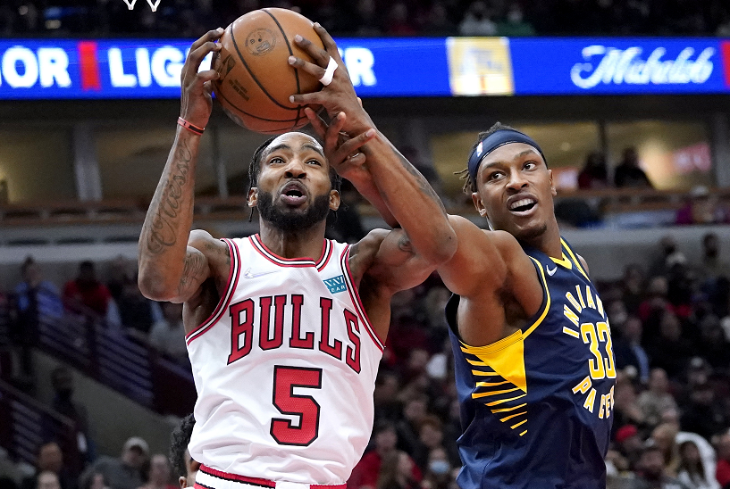  拉文绝平公牛加时负篮网  