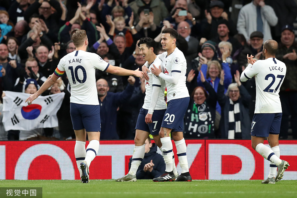  热刺众将同心协力，主场力克传统豪强