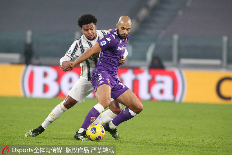  尤文图斯越位陷阱失效，弗拉霍维奇错失单刀良机